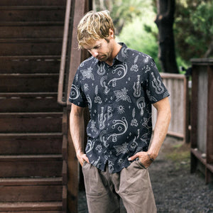 Bless Up Breathable Stretch Shirt - Black Range