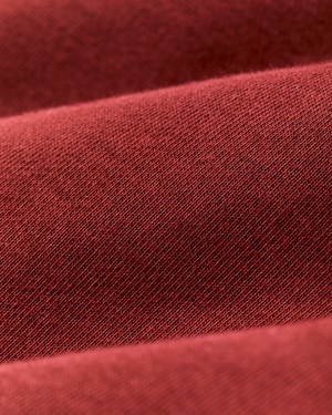 Close-up of red fabric texture