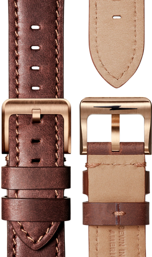 Bronze Monster 43mm : Khaki Nylon Strap