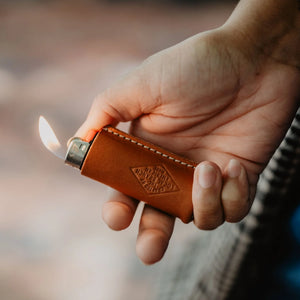 Leather Lighter Sleeve
