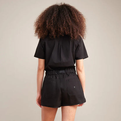 Campover Romper - Black