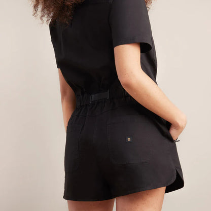 Campover Romper - Black