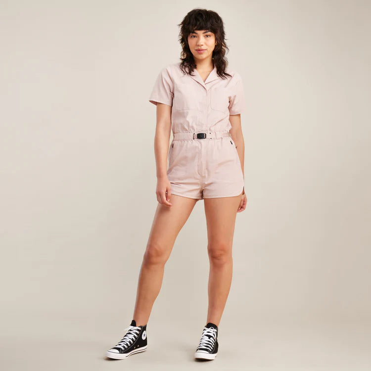 Campover Romper - Dusty Pink