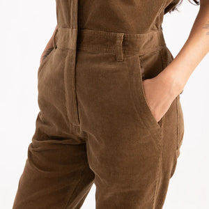 Layover Cord Jumpsuit : Otter