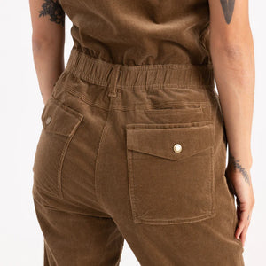 Layover Cord Jumpsuit : Otter