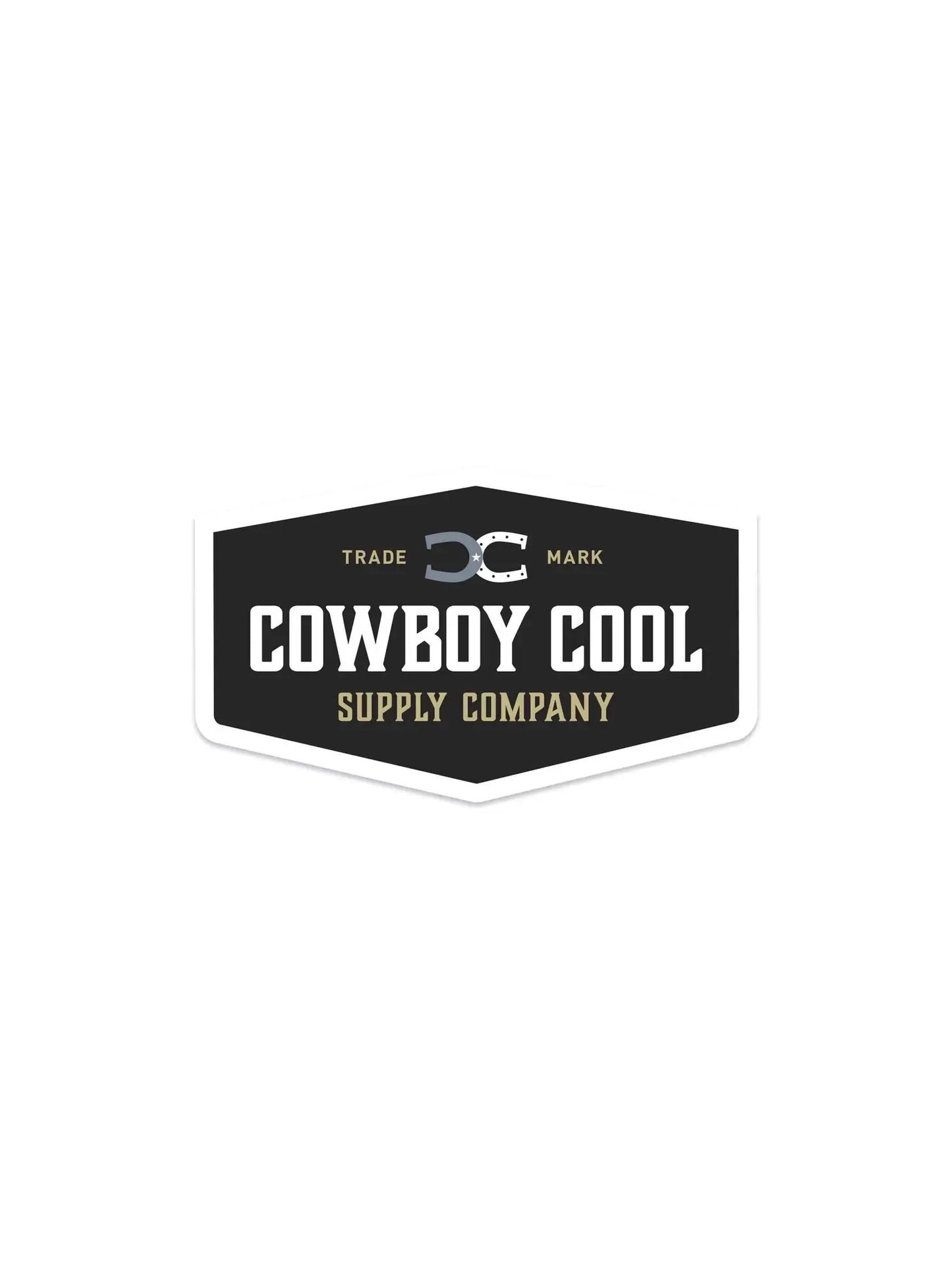 Cowboy Cool Supply Company Sticker