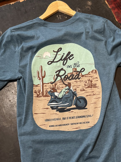 Life on the Road Tee - Teal