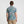 Bless Up SS Button Up - Deep Sea