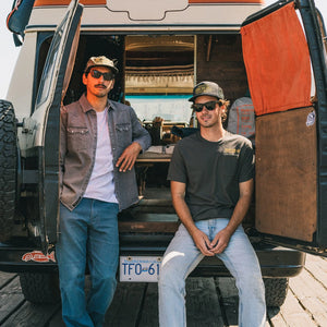 Dust Up Denim Snapshirt : Jovi Grey Wash