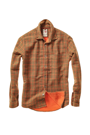 Chamois-Lined Plaid Flannel