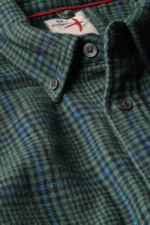 Chamois-Lined Plaid Flannel