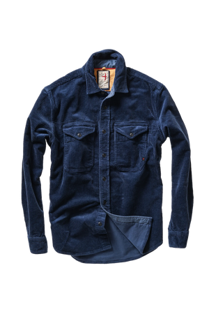 Cord Workshirt - Admiral Blue