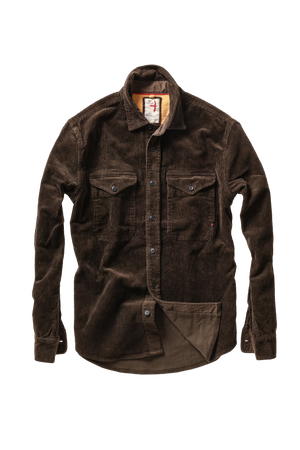 Cord Workshirt - Coffee