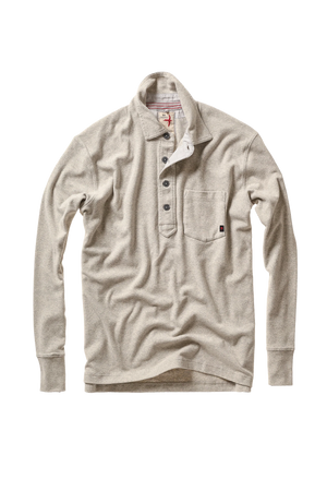 Mariner Polo : LT GREY STRIPE