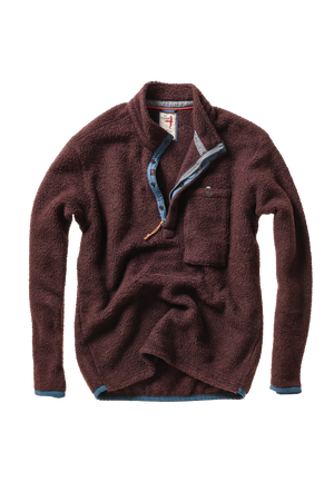 Wooly Shag Snap-Zip - Blackberry Marl