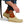 Howler Script Socks- Burnt Org/ Brown