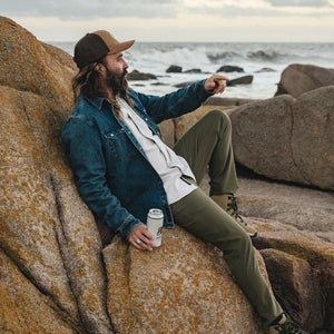 Dust Up Denim Snapshirt : Bolan Classic Wash