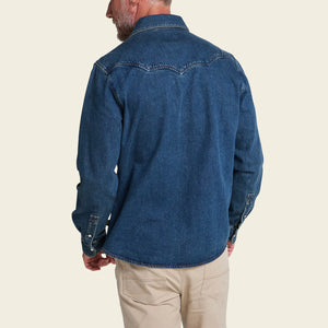 Dust Up Denim Snapshirt : Bolan Classic Wash