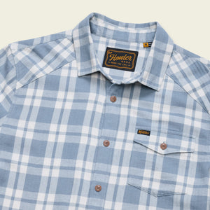 La Grange Lightweight Flannel - Cohen Plaid : Iron Blue