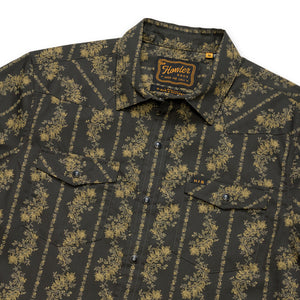 H Bar B Snapshirt - Grandpas Curtains - Antique Black