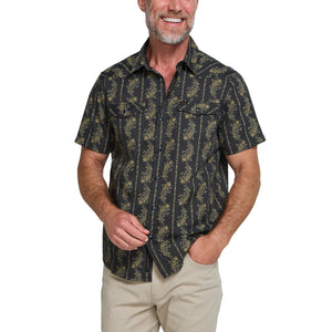 H Bar B Snapshirt - Grandpas Curtains - Antique Black