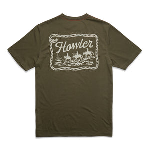 Howler Posse T-Shirt - Dark Olive