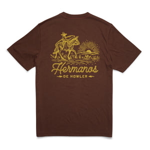 Sunset Rider T-shirt - Mahongany