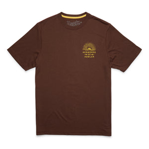 Sunset Rider T-shirt - Mahongany