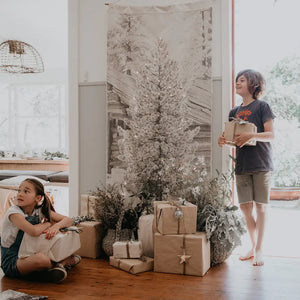 Festive Tree Wall Banner