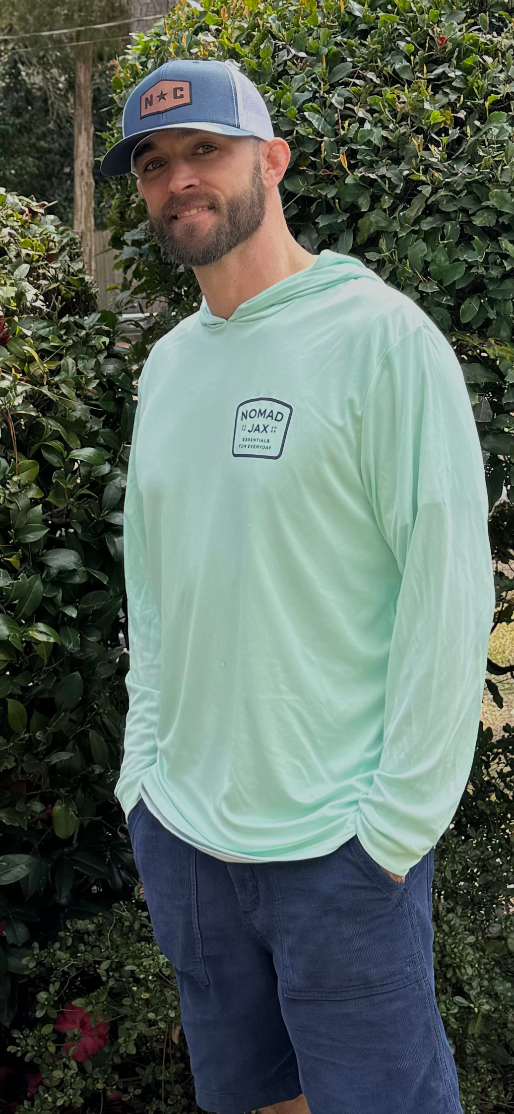 "Wow, That's Good Shit!" Performance Hoodie - Mint Green