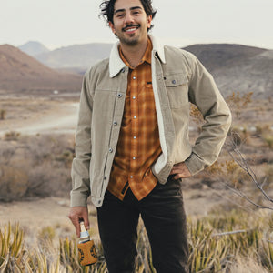 Fuzzy Depot Jacket : Putty