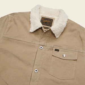 Fuzzy Depot Jacket : Putty