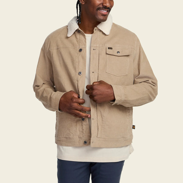 Fuzzy Depot Jacket : Putty