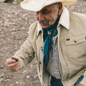 Fuzzy Depot Jacket : Putty