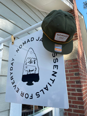 "Good Shit Depot" Active Hat - Loden/Gold