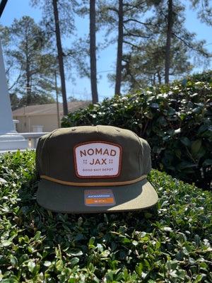 "Good Shit Depot" Active Hat - Loden/Gold