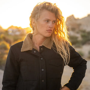 Hebrides Sherpa Jacket - Black