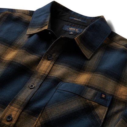 Crossroads Flannel - Dark Navy