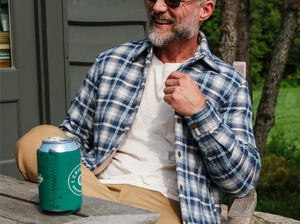 Sherpa Shacket - Yeats Plaid