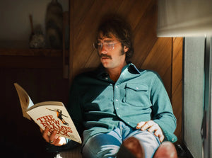 Chill-Knit Pearl Snap Twill : Sapphire