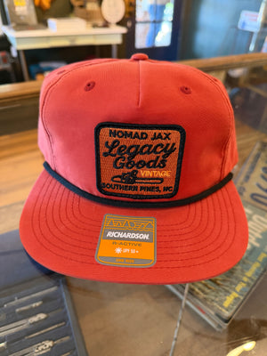 Nomad Jax Legacy Goods Hat - Dark Orange/Blk