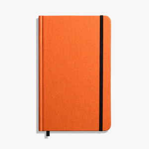 Medium Hard Linen Ruled Journal