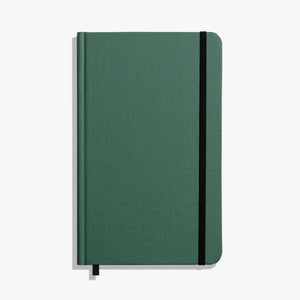 Medium Hard Linen Ruled Journal