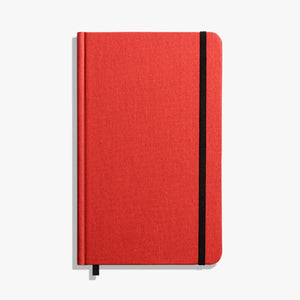 Medium Hard Linen Ruled Journal