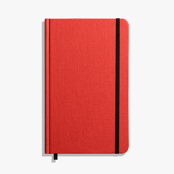 Medium Hard Linen Ruled Journal
