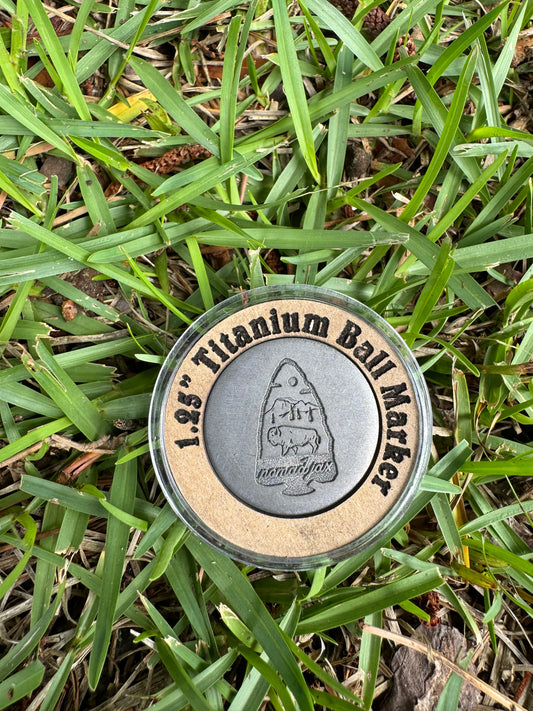 Limited Edition Titanium Arrowhead Ball Marker