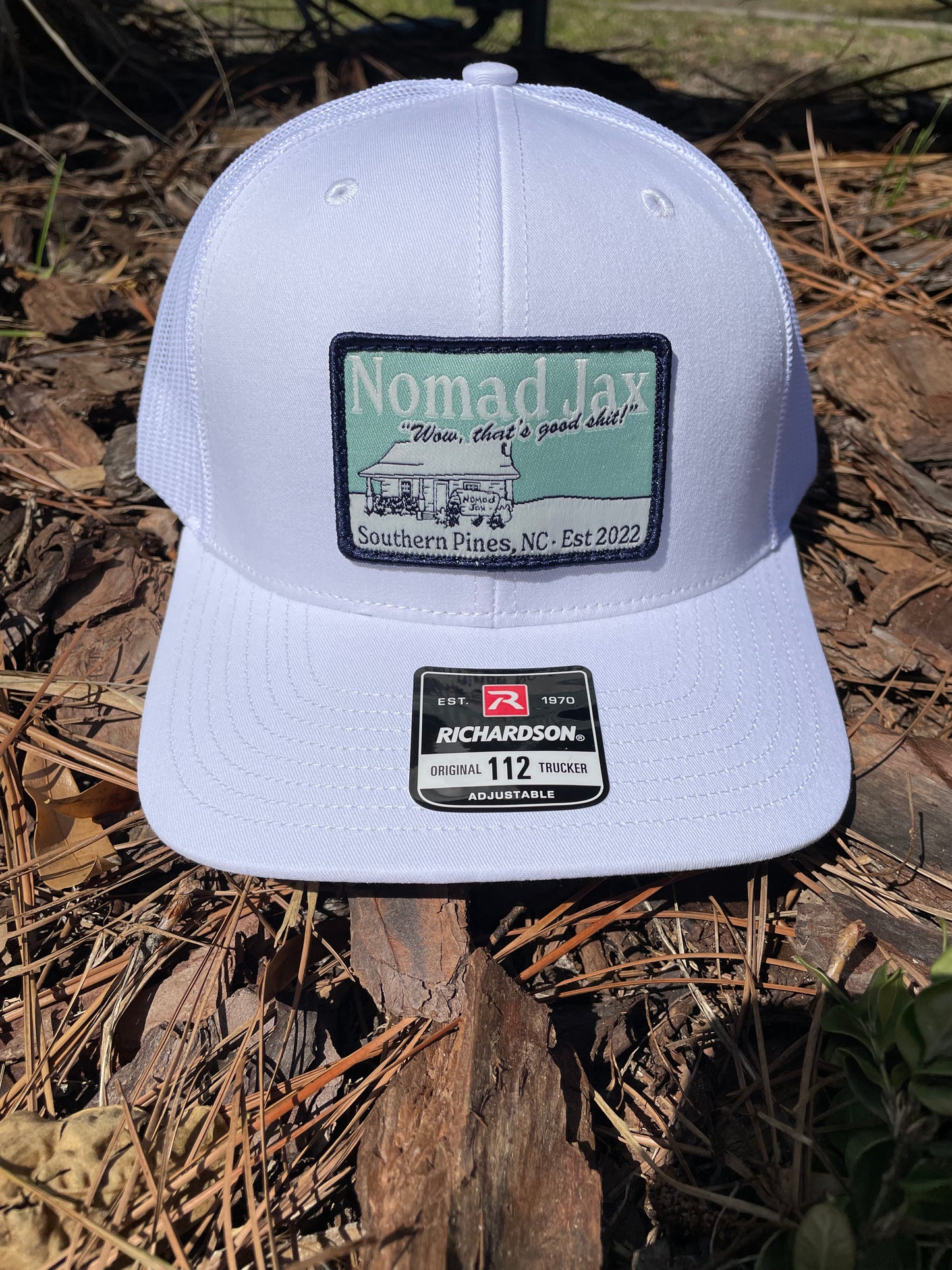 "Wow, that's good shit!" Trucker Hat - White