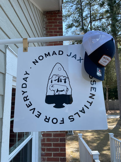 "Good Shit Depot" Trucker Hat - Navy/White