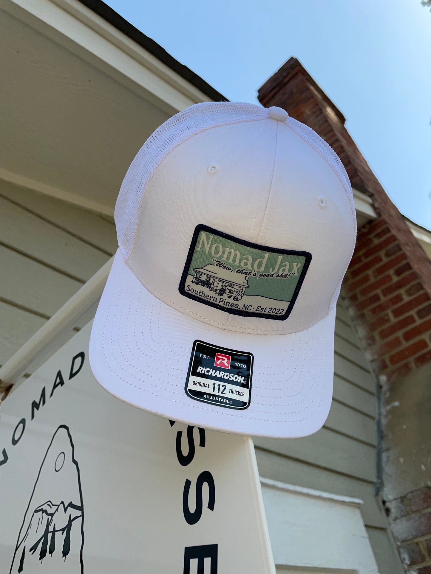 "Wow, that's good shit!" Trucker Hat - White