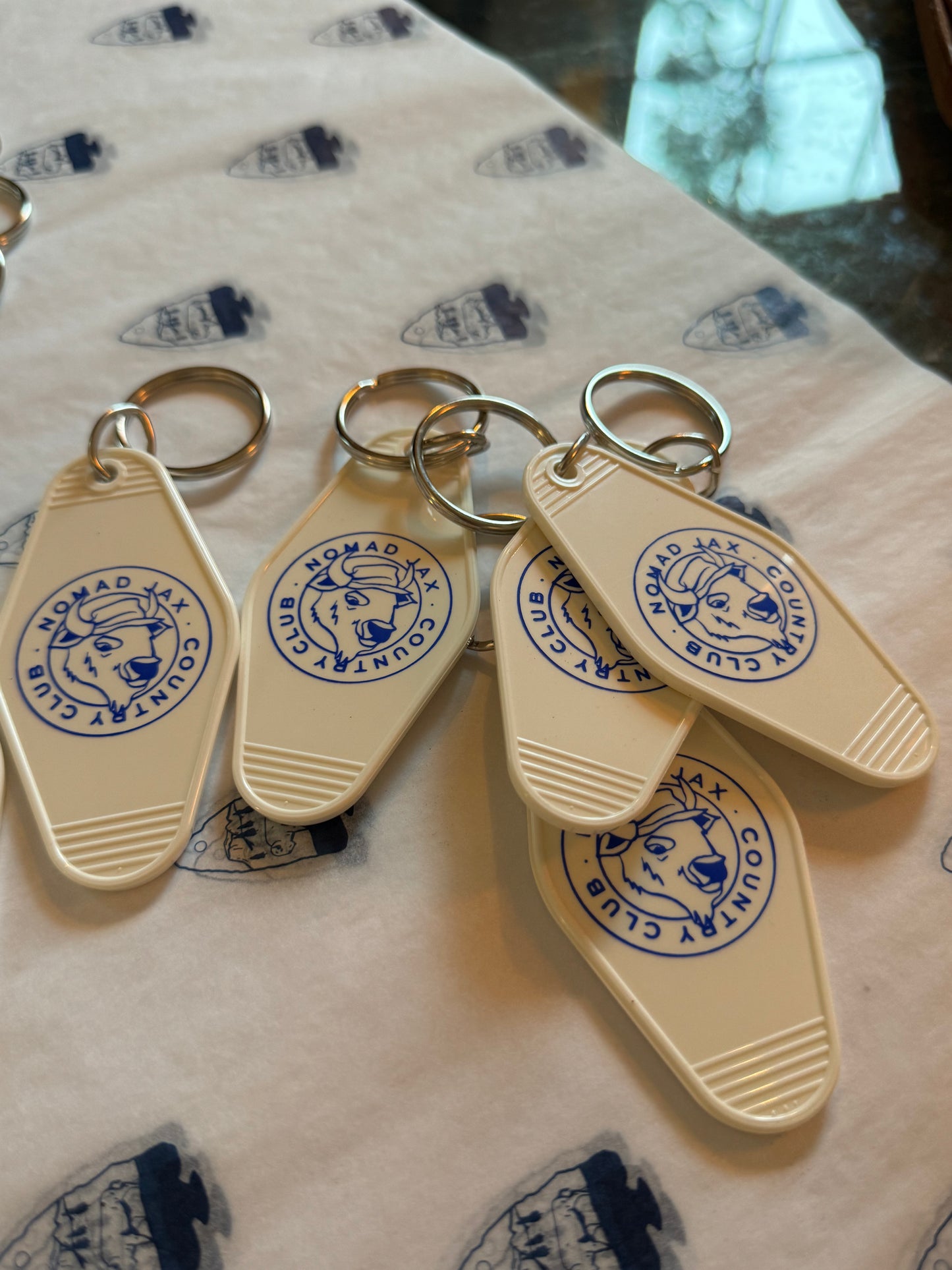 Nomad Jax Country Club Motel Keychain